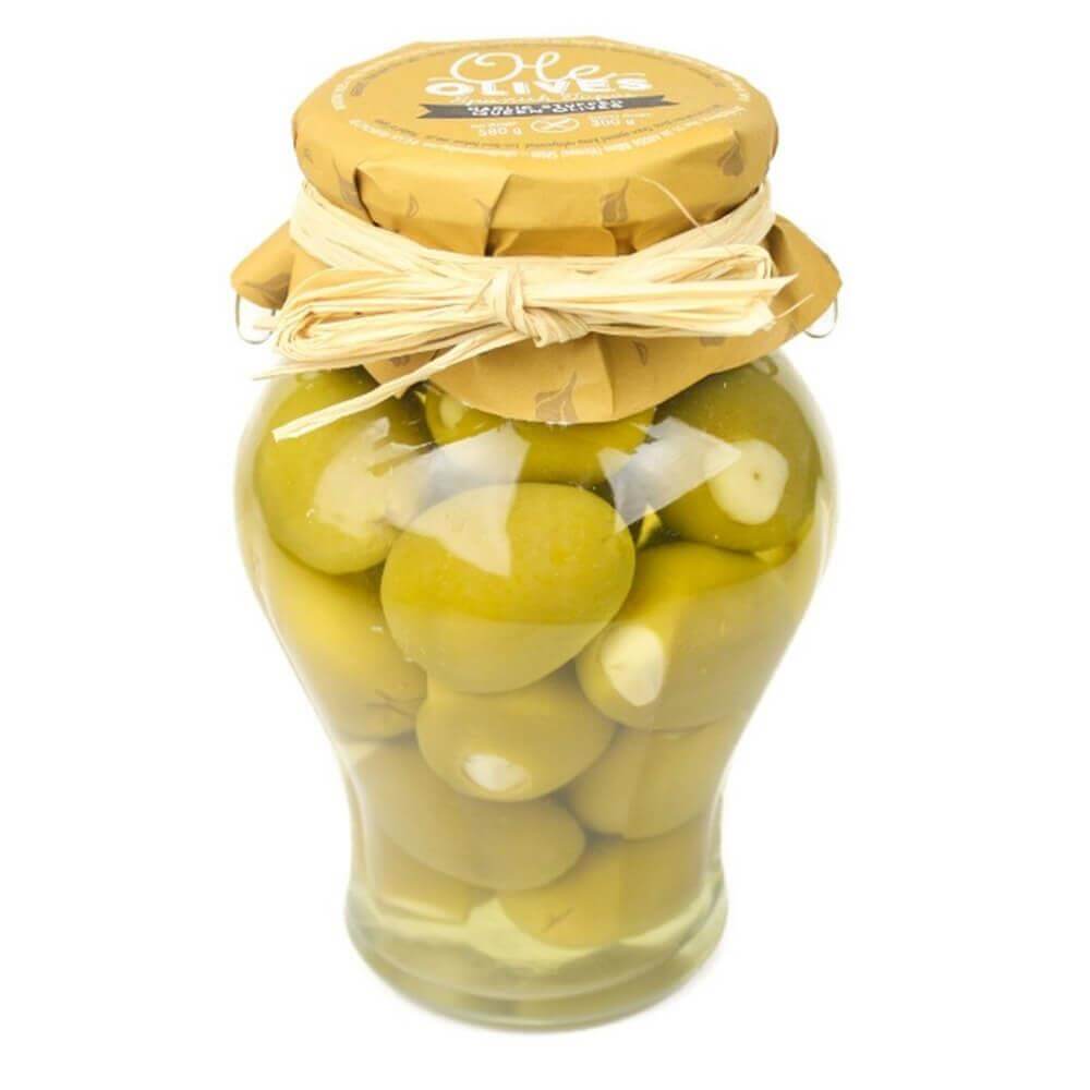 Don Gastronom Ole Olives Garlic Stuffed Gordal Olives 580ml